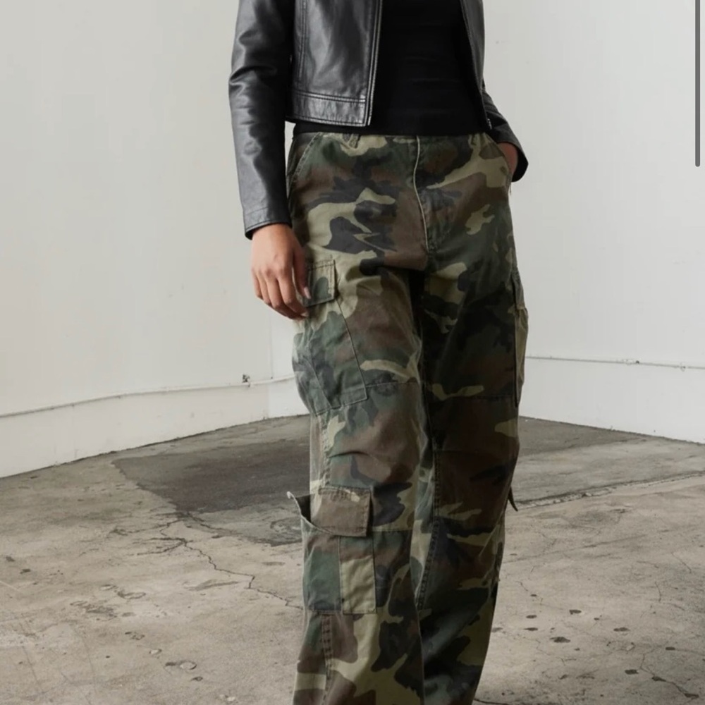 Local European Camouflage Cargo Pants